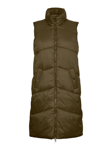 Uppsala Waistcoat - Dark Olive - Vero Moda - Green