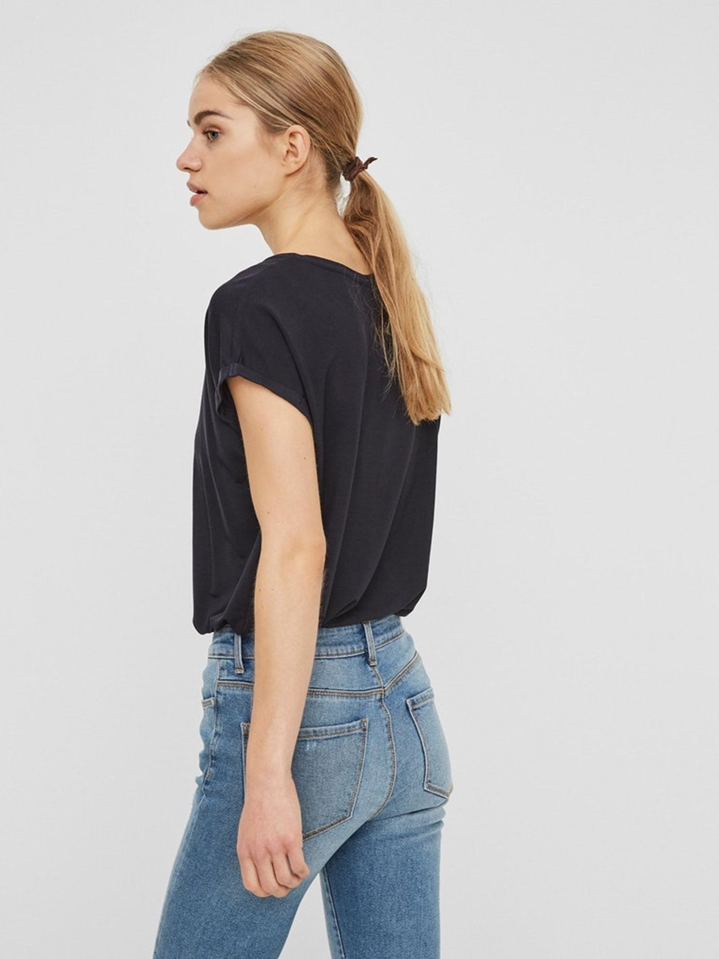 Basic Soft T-shirt - Night Sky - Vero Moda - Blue 3