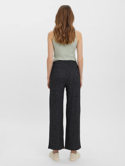 Chill Pants (Wide Leg) - Dark Gray - Vero Moda - Grey 2