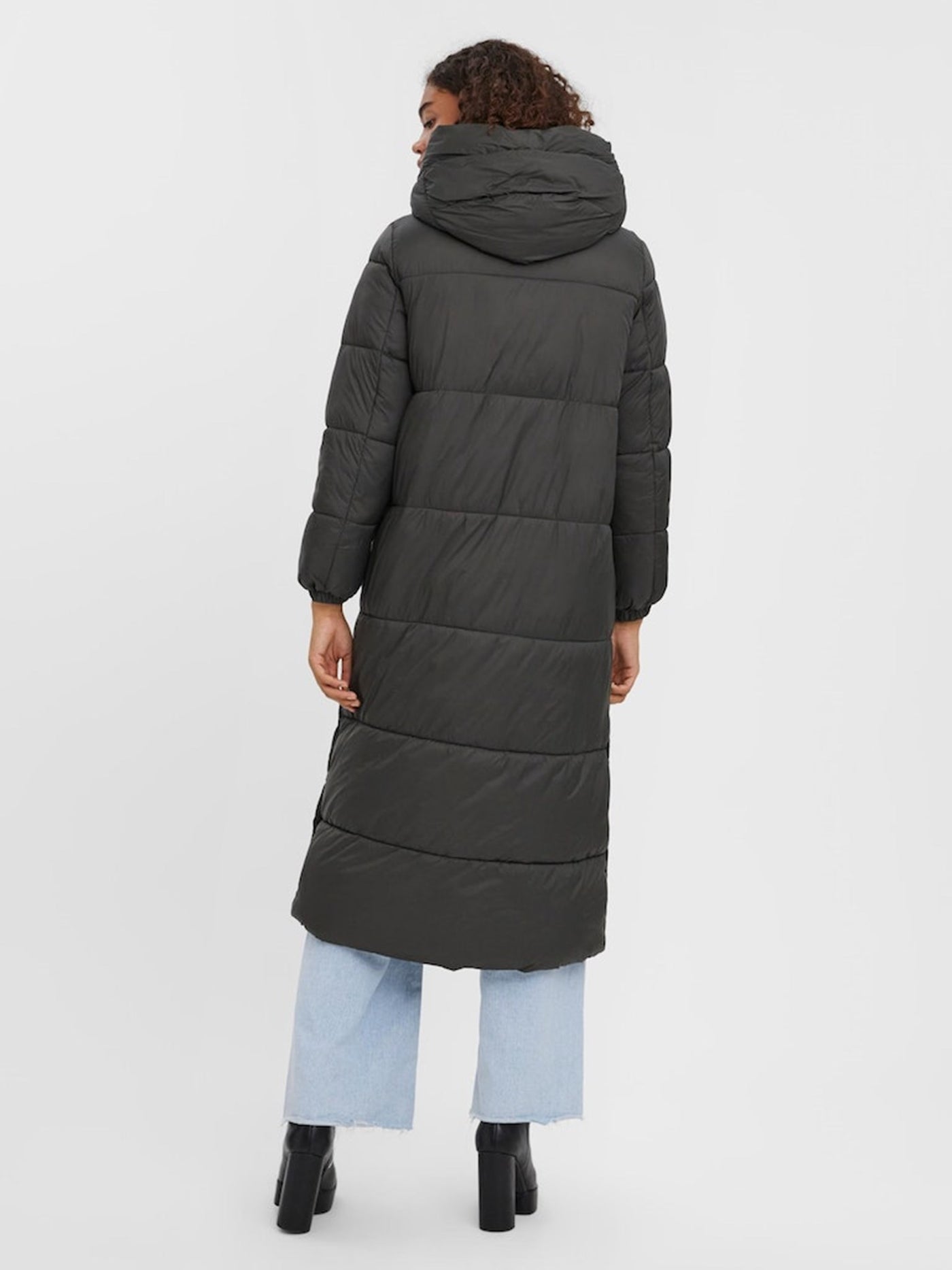 Uppsala Long Coat - Peat - Vero Moda - Green 4