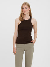 Charger l&#39;image dans la galerie, Bianca Tank Top - Coffee Bean - Vero Moda - Brown
