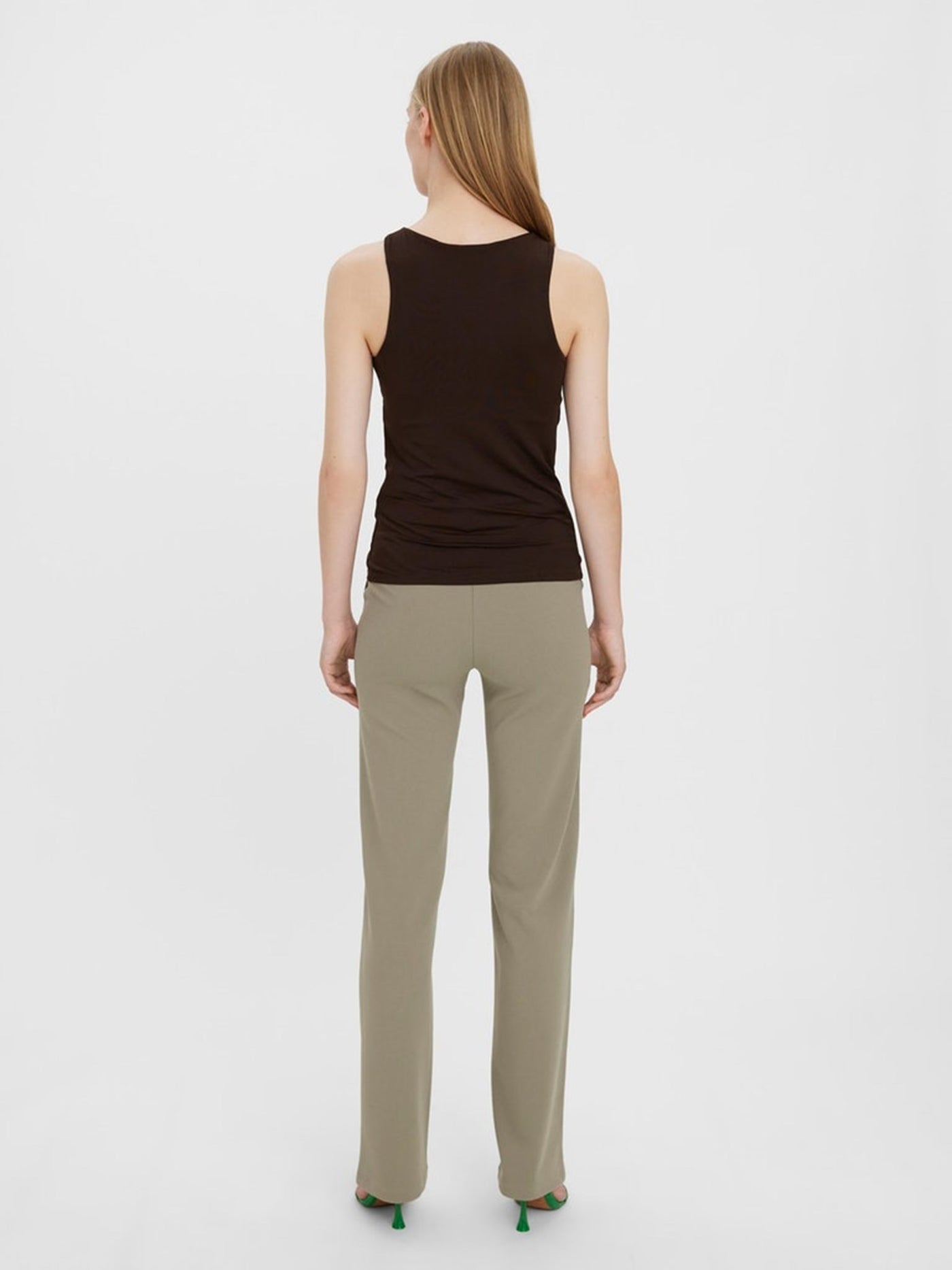 Bianca Tank Top - Coffee Bean - Vero Moda - Brown 4