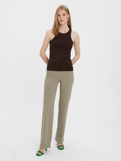 Bianca Tank Top - Coffee Bean - Vero Moda - Brown 3