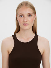 Charger l&#39;image dans la galerie, Bianca Tank Top - Coffee Bean - Vero Moda - Brown 2
