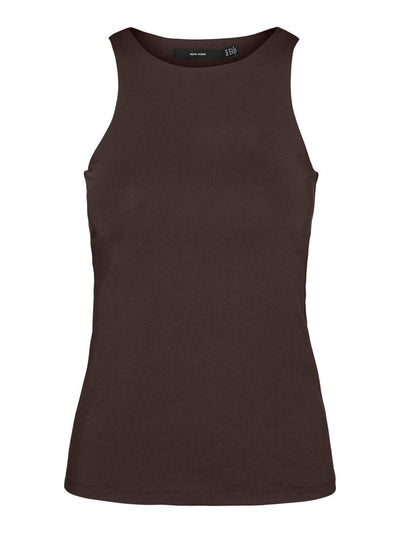 Bianca Tank Top - Coffee Bean - Vero Moda - Brown 5