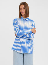 Load image into Gallery viewer, Elly Longsleeve Shirt - Regatta - Vero Moda - Blue
