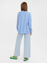 Load image into Gallery viewer, Elly Longsleeve Shirt - Regatta - Vero Moda - Blue 4
