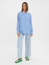 Charger l&#39;image dans la galerie, Elly Longsleeve Shirt - Regatta - Vero Moda - Blue 3
