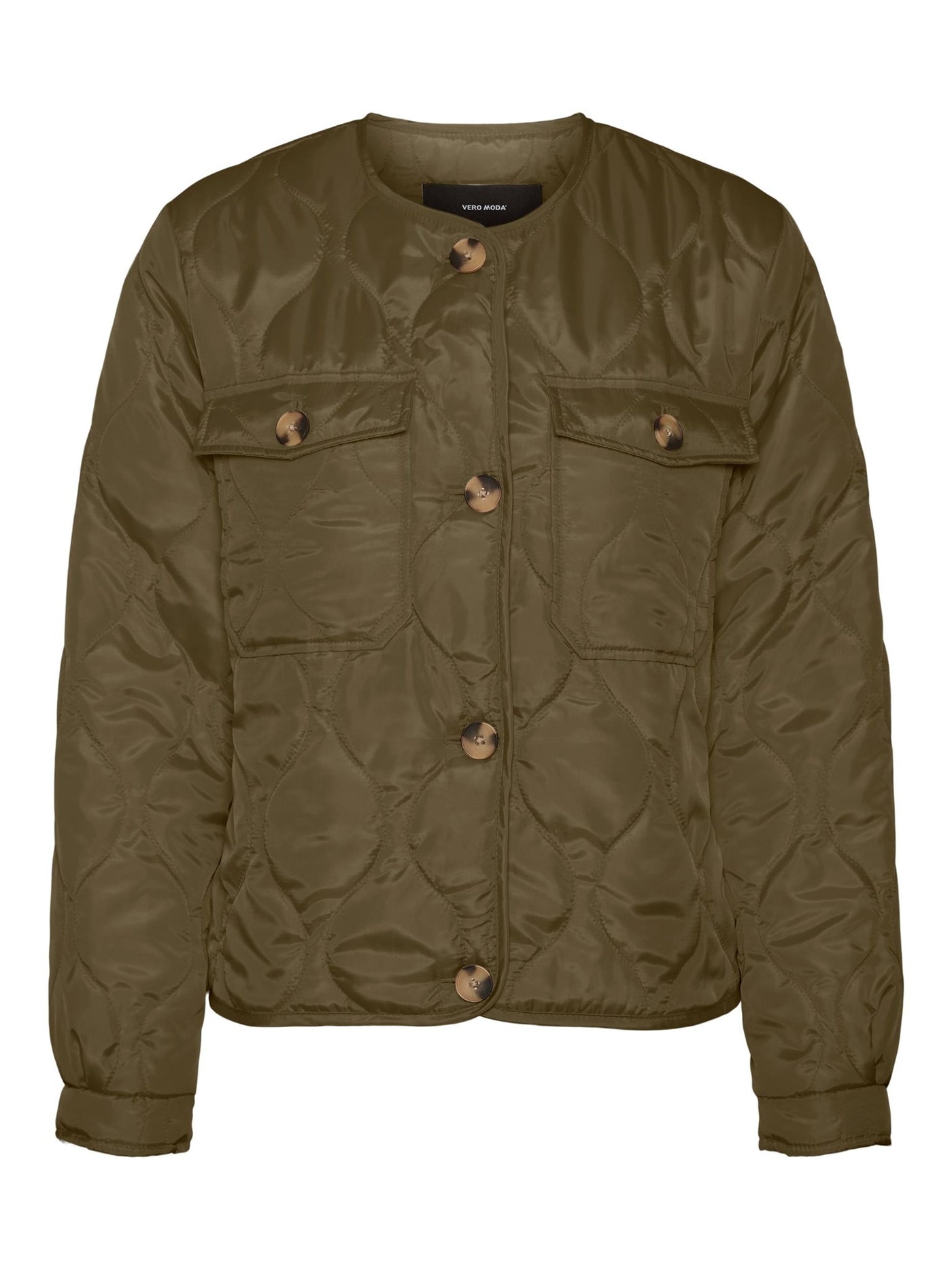 Nella Short Jacket - Dark Olive - Vero Moda - Green 3