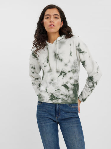 Falkon Sweat Hoodies - Laurel Wreath - Vero Moda - Grey