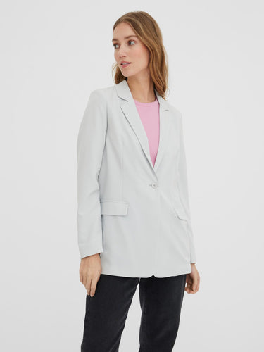 Zelda Blazer - Glacier Gray - Vero Moda - Grey