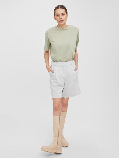 Zelda High Waist Loose Shorts - Gray - Vero Moda - Grey 5