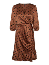 Carica l&#39;immagine nel visualizzatore di Gallery, Essi 3/4 Short Dress - Aztec - Vero Moda - Brown 5
