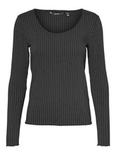 Charger l&#39;image dans la galerie, Baba Long Sleeved Blouse - Black - Vero Moda - Black 5
