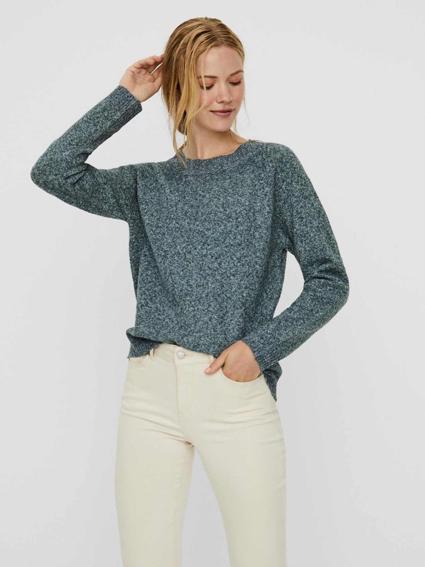 Blød Duffy Knit - Pine Grove - Vero Moda - Green