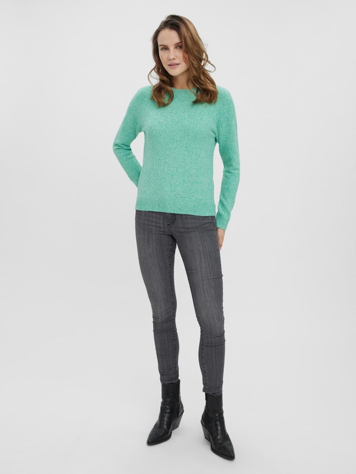 Soft Duffy Knit - Holly Green - Vero Moda - Green 3