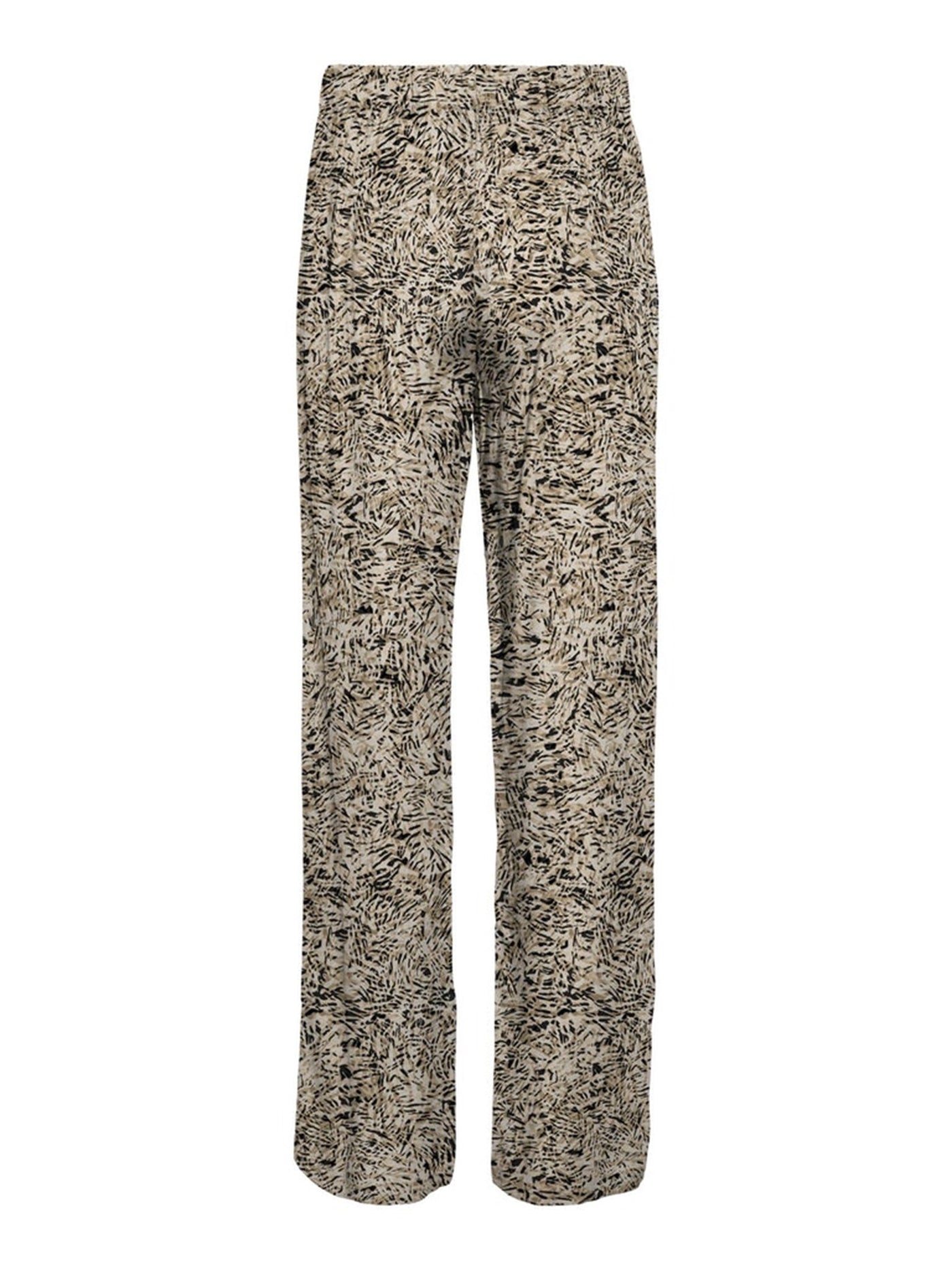 Easy Wide Pants - White Pepper - Vero Moda - Brown 3