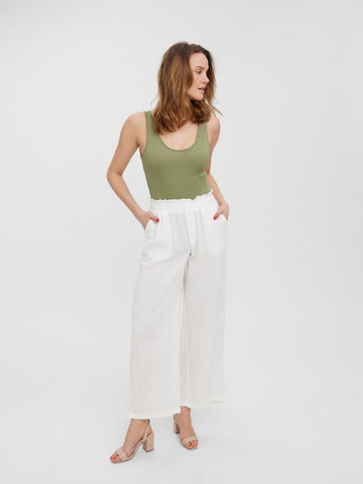 Natali Pants - Snow White - Vero Moda - White 3