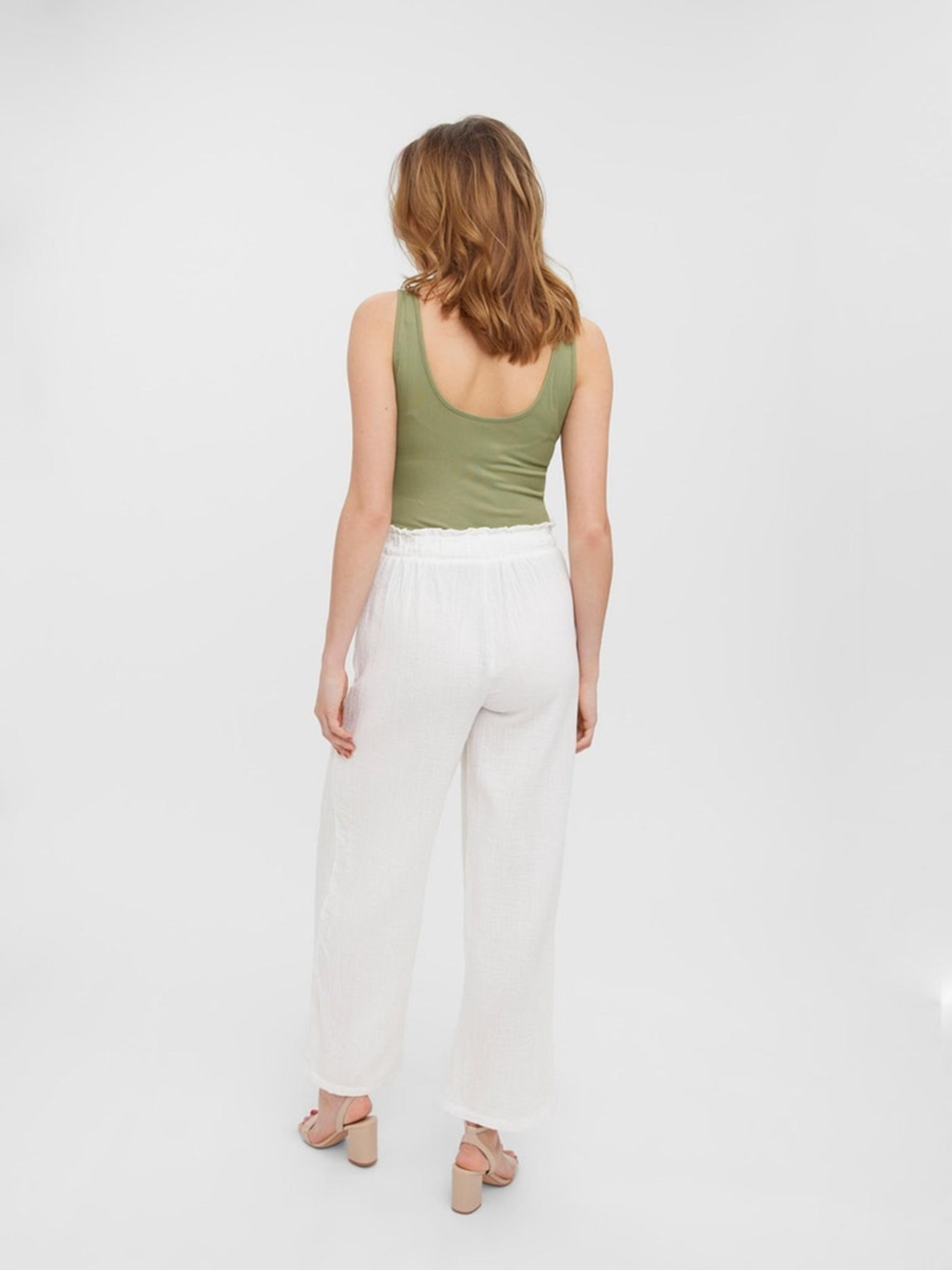 Natali Pants - Snow White - Vero Moda - White 4