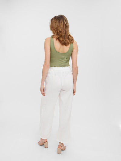 Natali Pants - Snow White - Vero Moda - White 4