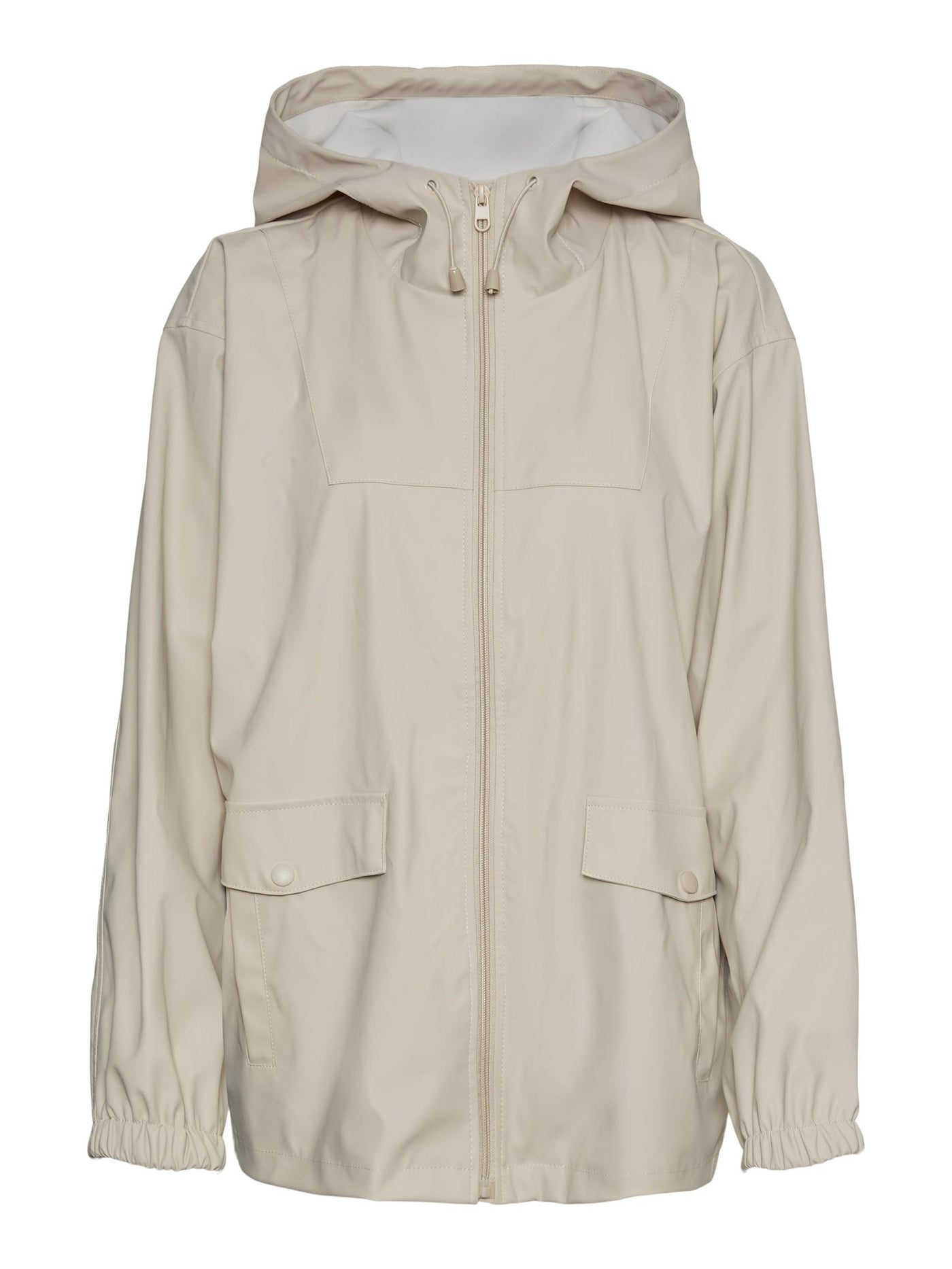 Shady Holly Coated Jacket - Beige - Vero Moda - Khaki