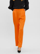 Carregar imagem no visualizador da galeria, Natalia High-waist Pants - Dragon Fire - Vero Moda - Orange
