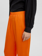 Carregar imagem no visualizador da galeria, Natalia High-waist Pants - Dragon Fire - Vero Moda - Orange 2
