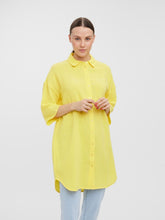 Carregar imagem no visualizador da galeria, Natali 3/4 overshirt - Yarrow - Vero Moda - Yellow
