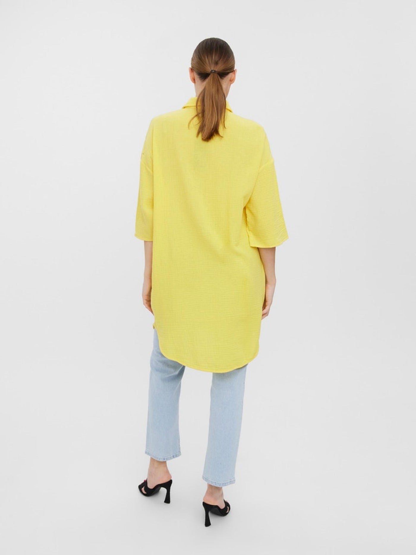 Natali 3/4 overshirt - Yarrow - Vero Moda - Yellow 4