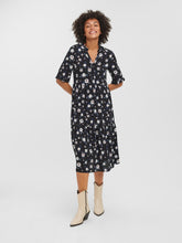 Load image into Gallery viewer, Easy 2/4 Calf Dress - Black - Vero Moda - Black 4
