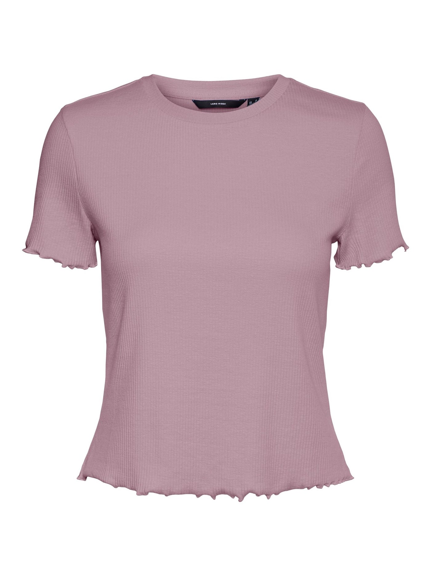 Vio Crop Top - Elderberry - Vero Moda - Purple 3