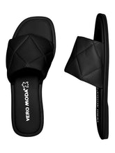 Charger l&#39;image dans la galerie, Nia Leather Sandal - Black - Vero Moda - Black 2
