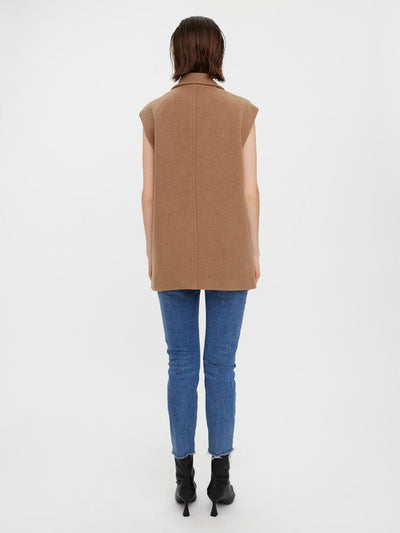 Edna Waistcoat - Tigers Eye - Vero Moda - Khaki 4