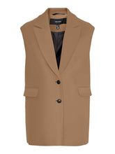 Carregar imagem no visualizador da galeria, Edna Waistcoat - Tigers Eye - Vero Moda - Khaki 5
