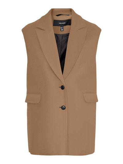 Edna Waistcoat - Tigers Eye - Vero Moda - Khaki 5