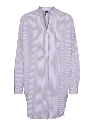 Isabell Fold Up Tunic - Lavendula - Vero Moda - Purple