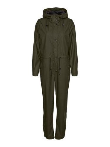 Asta Coated Overall - Peat - Vero Moda - Green