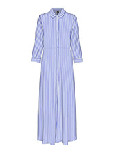 Load image into Gallery viewer, Elly 3/4 Shirt Dress - Regatta - Vero Moda - Blue 5
