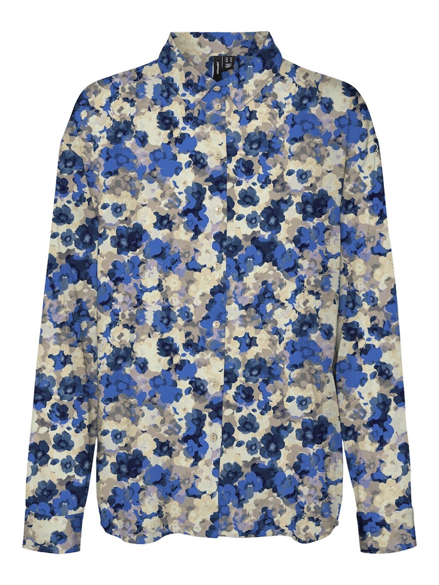 Elly Longsleeve Shirt - Nautical Blue - Vero Moda - Blue 5