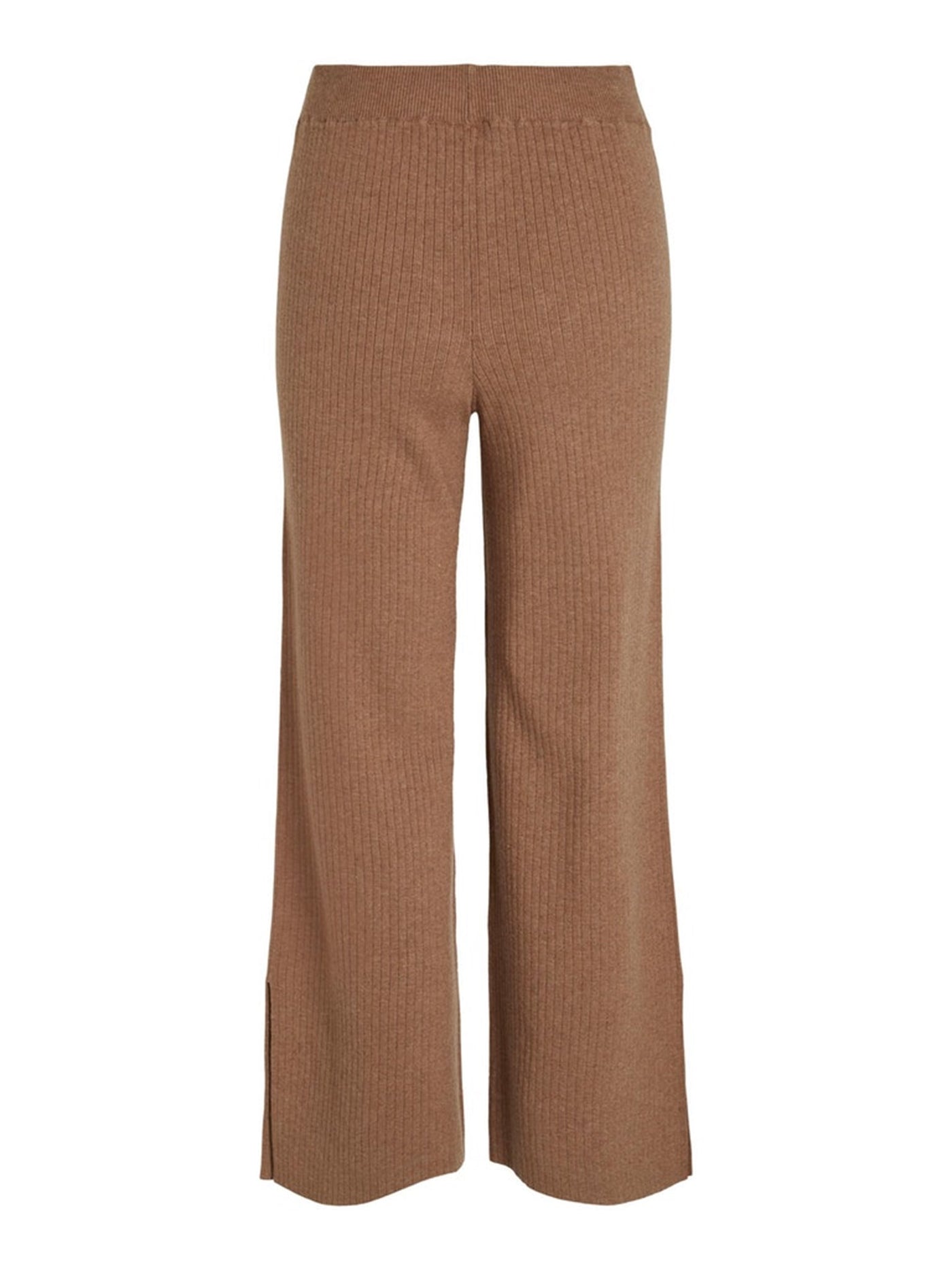 Kasley Flared Pants - Toasted Coconut - VILA - Brown 6