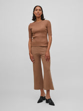 Load image into Gallery viewer, Kasley Flared Pants - Toasted Coconut - VILA - Brown 3
