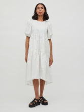 Load image into Gallery viewer, Donna 2/4 Dress - White - VILA - White
