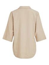 Load image into Gallery viewer, Prisilla V-Neck 3/4 Tunic - Cement - VILA - Khaki 2
