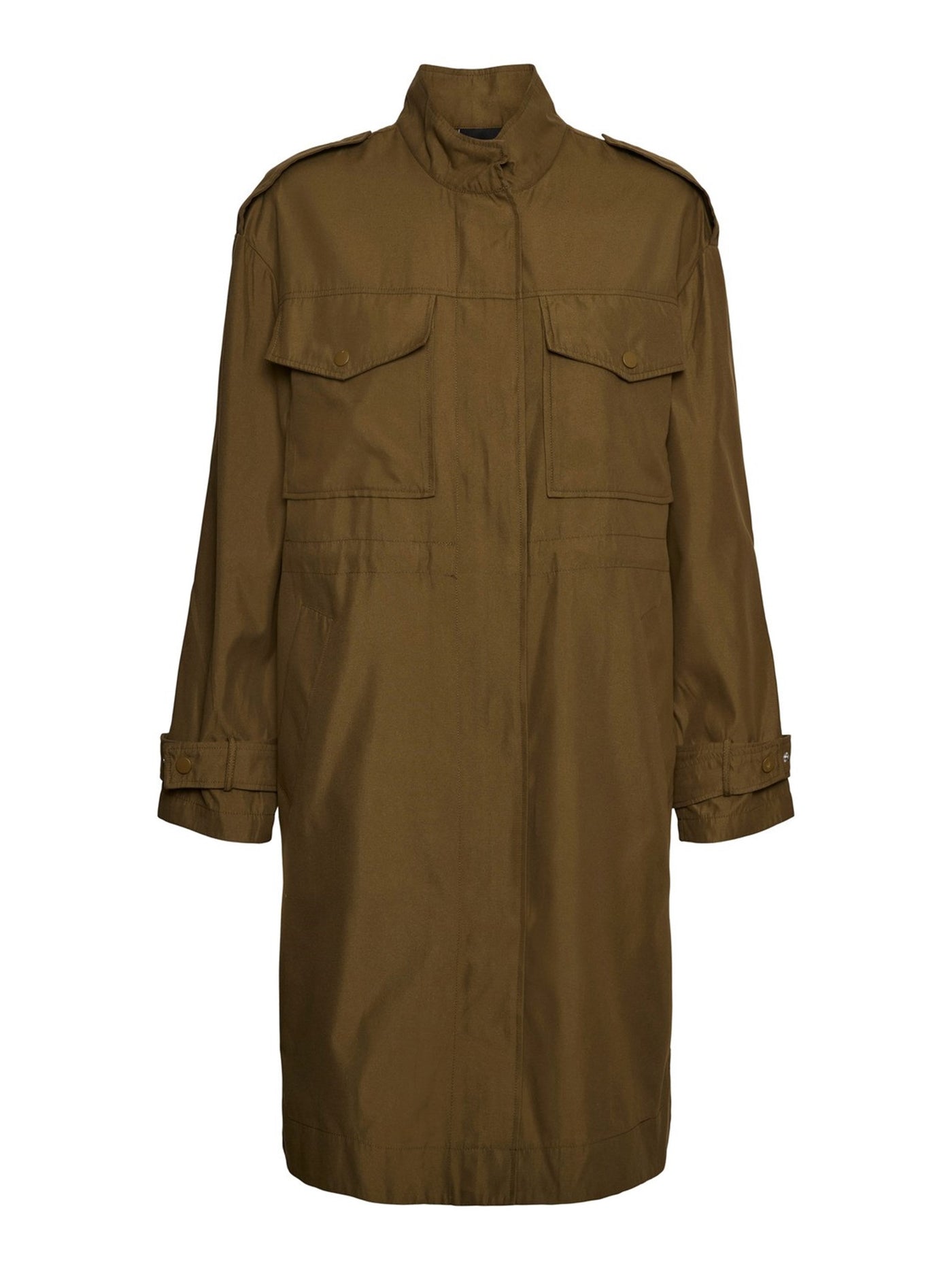 Luxa Coat - Dark Olive - Vero Moda - Green 6