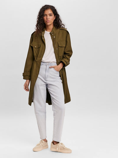 Luxa Coat - Dark Olive - Vero Moda - Green 5