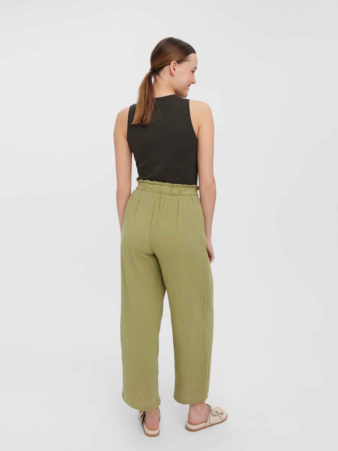 Natali Pants - Sage - Vero Moda - Green 4