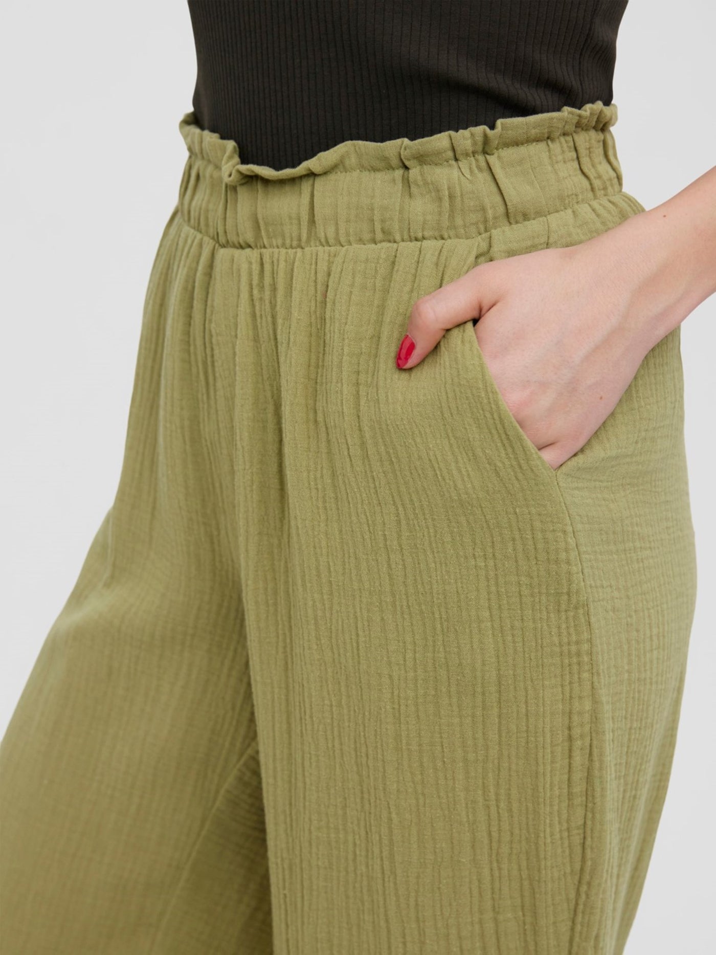 Natali Pants - Sage - Vero Moda - Green 2