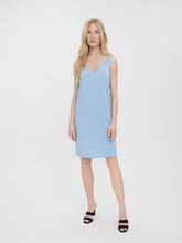 Load image into Gallery viewer, Filli V-Neck Dress - Blue Bell - Vero Moda - Blue 3
