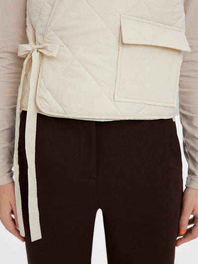 Via Vest - Birch - Vero Moda - White 2