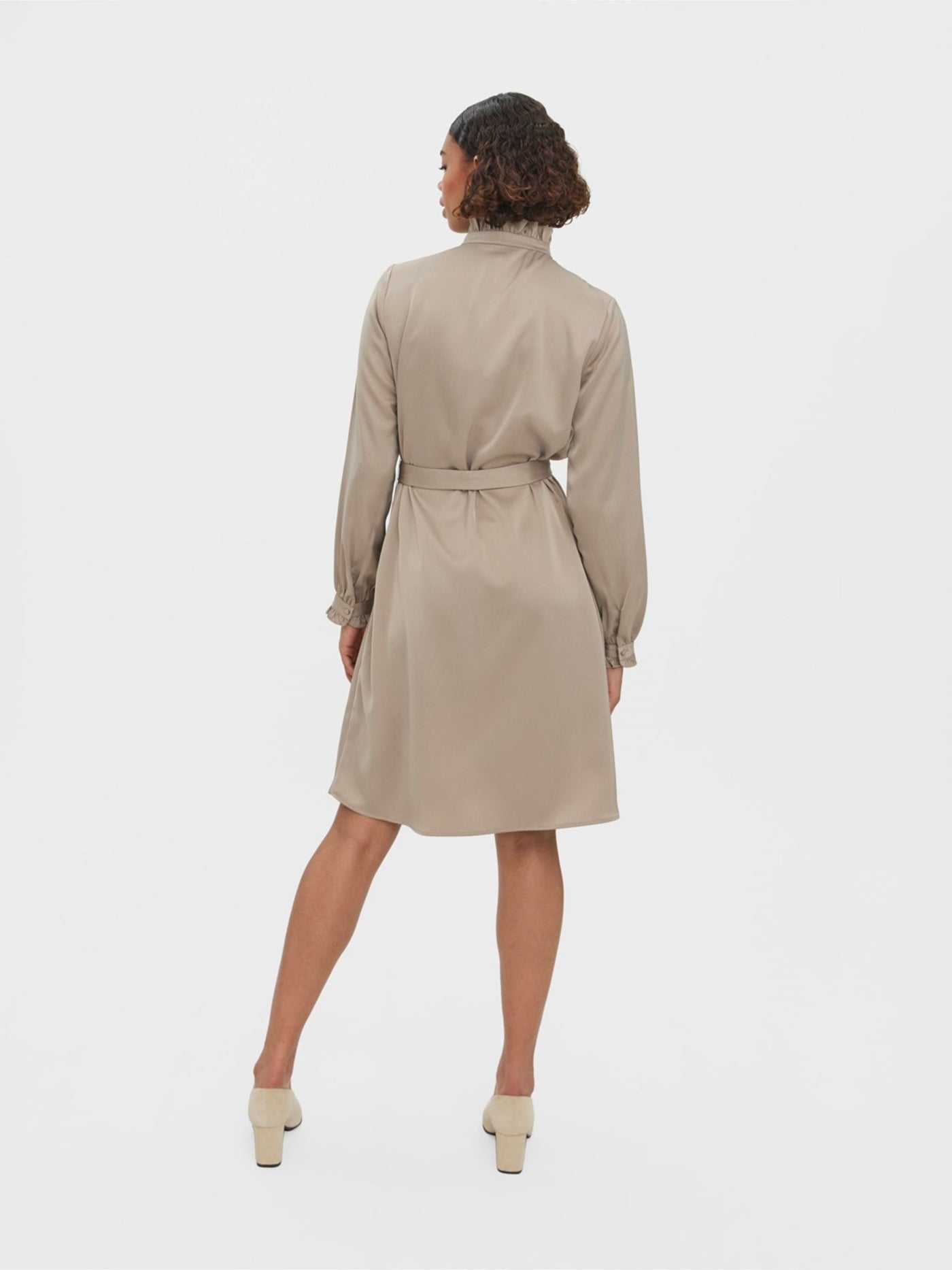 Adjure Dress - Roasted Cashew - Vero Moda - Khaki 4